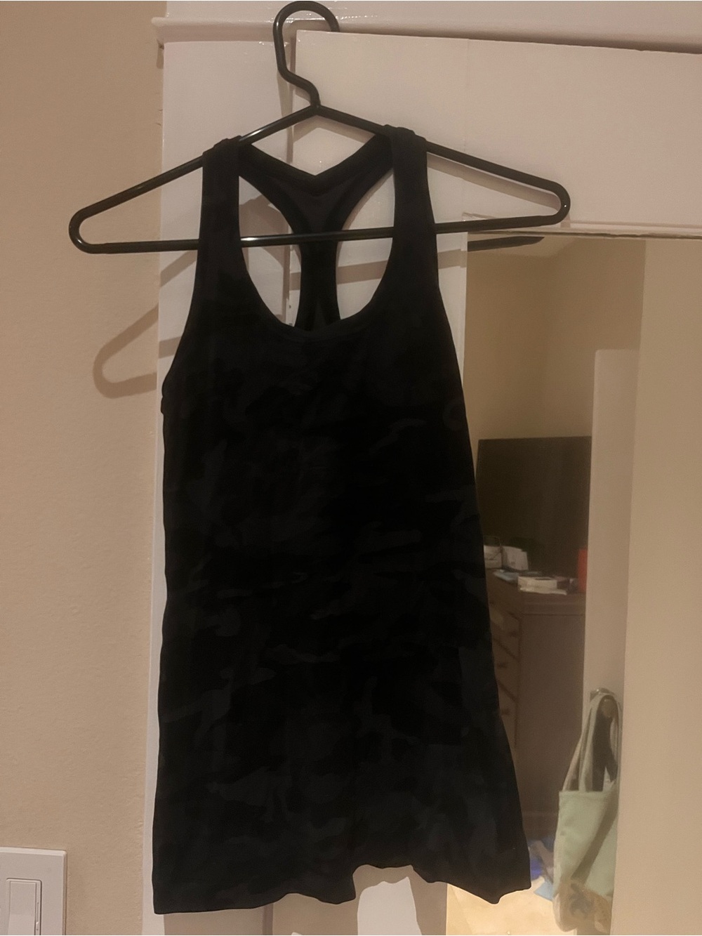 Lululemon Black Camp Racerback Tank Top